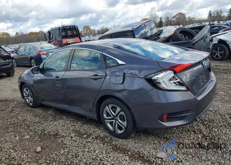 2018 Honda Civic Lx из США, поврежденный, VIN 2HGFC2F59JH568083